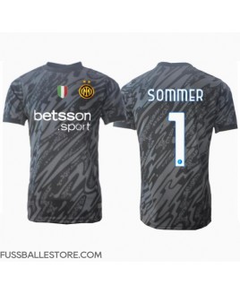 Günstige Inter Milan Yann Sommer #1 Torwart 3rd trikot 2024-25 Kurzarm